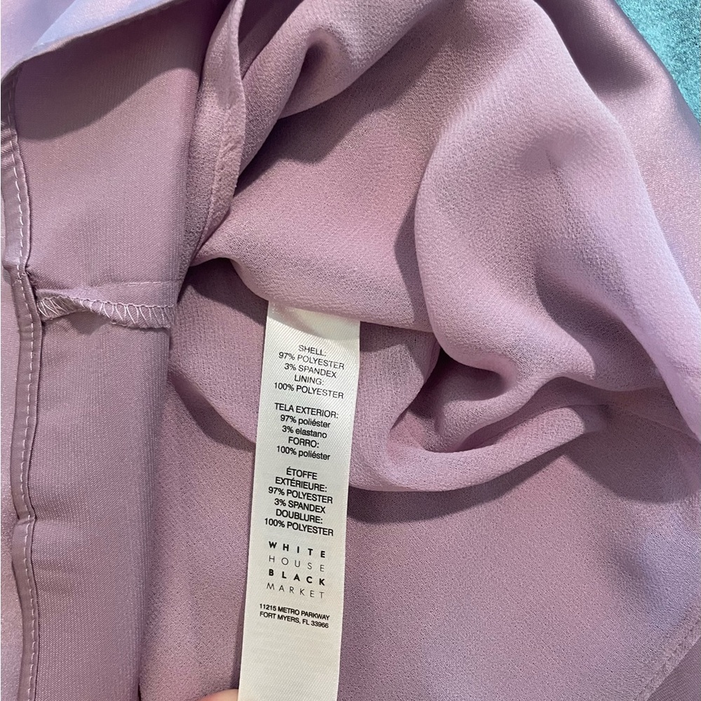 Elegant Mauve Sleeveless Top - Picture 4 of 4